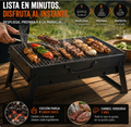 Parrilla plegable